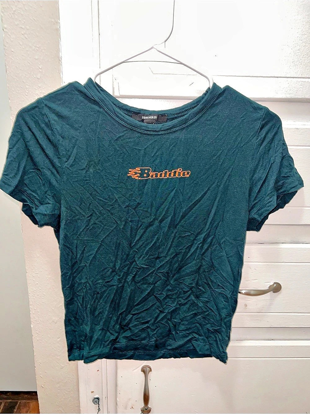Routledge Short Sleeve Tee in Green Like New